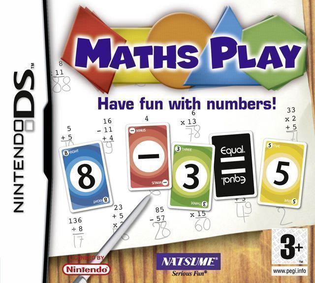 Maths Play – Have Fun With Numbers (SQUiRE) (Europe) Nintendo DS GAME ROM ISO