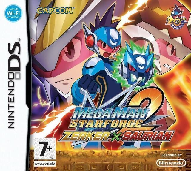 Megaman Star Force 2 – Zerker X Saurian (Europe) Nintendo DS GAME ROM ISO