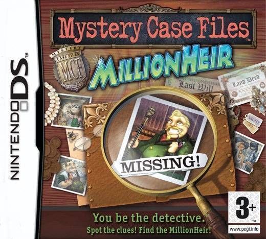 Mystery Case Files – MillionHeir (EU) (USA) Nintendo DS GAME ROM ISO