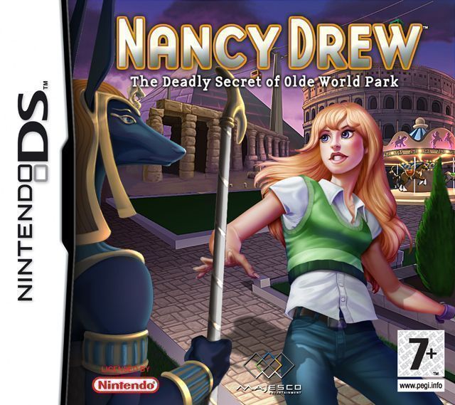 Nancy Drew – The Deadly Secret Of Olde World Park (Europe) Nintendo DS GAME ROM ISO