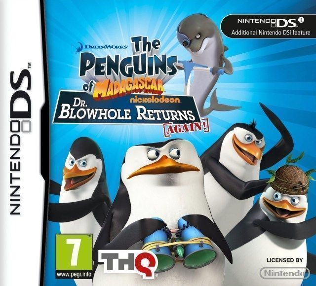 Penguins Of Madagascar – Dr. Blowhole Returns – Again!, The (Europe) Nintendo DS GAME ROM ISO