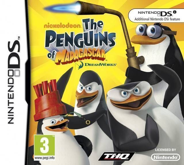 Penguins Of Madagascar, The (Europe) Nintendo DS GAME ROM ISO