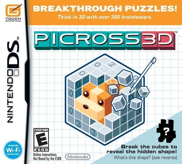 Picross 3D (USA) Nintendo DS GAME ROM ISO