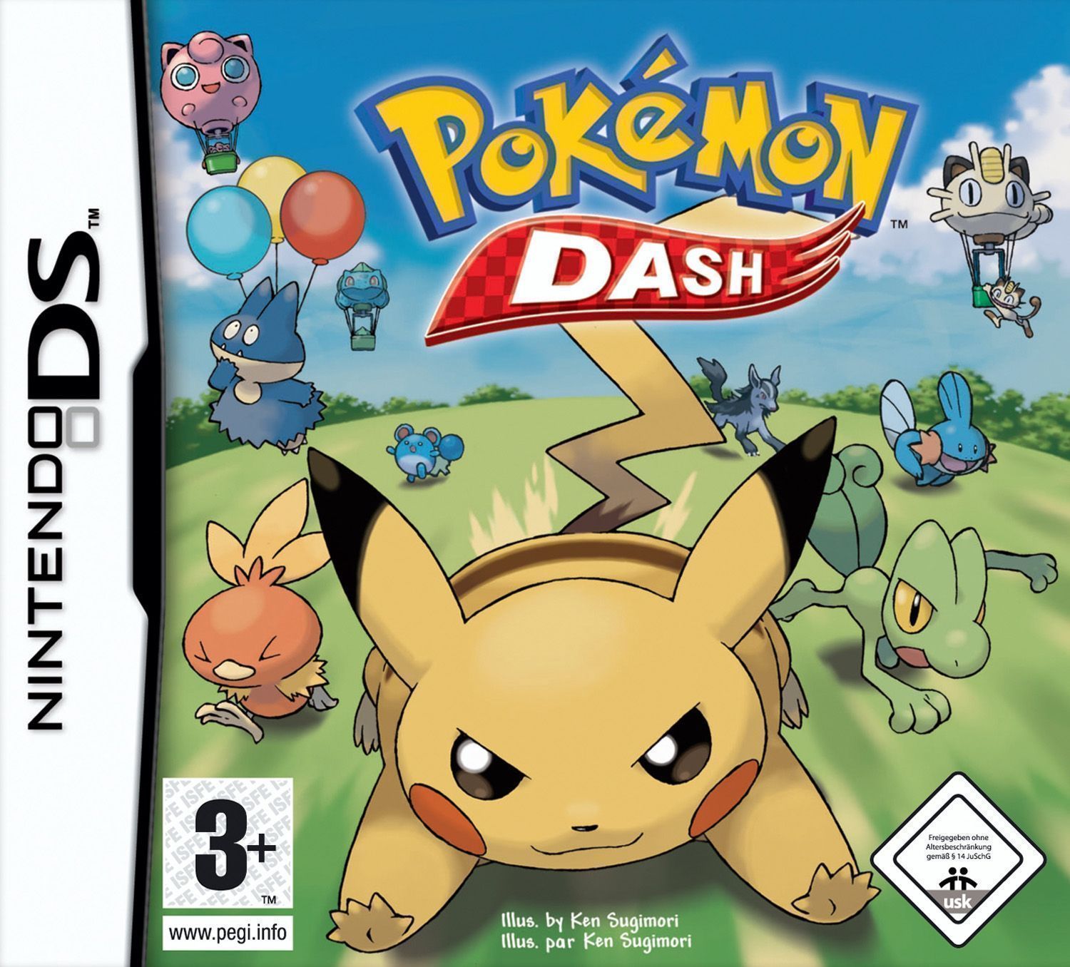 Pokemon Dash (Europe) Nintendo DS GAME ROM ISO