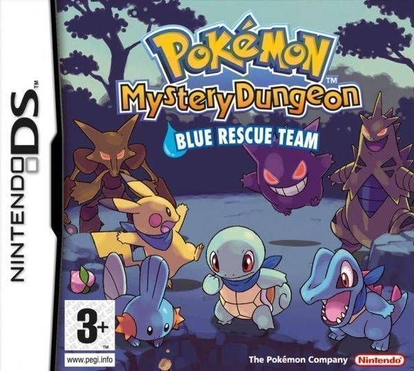 Pokemon Mystery Dungeon – Blue Rescue Team (Supremacy) (Europe) Nintendo DS GAME ROM ISO