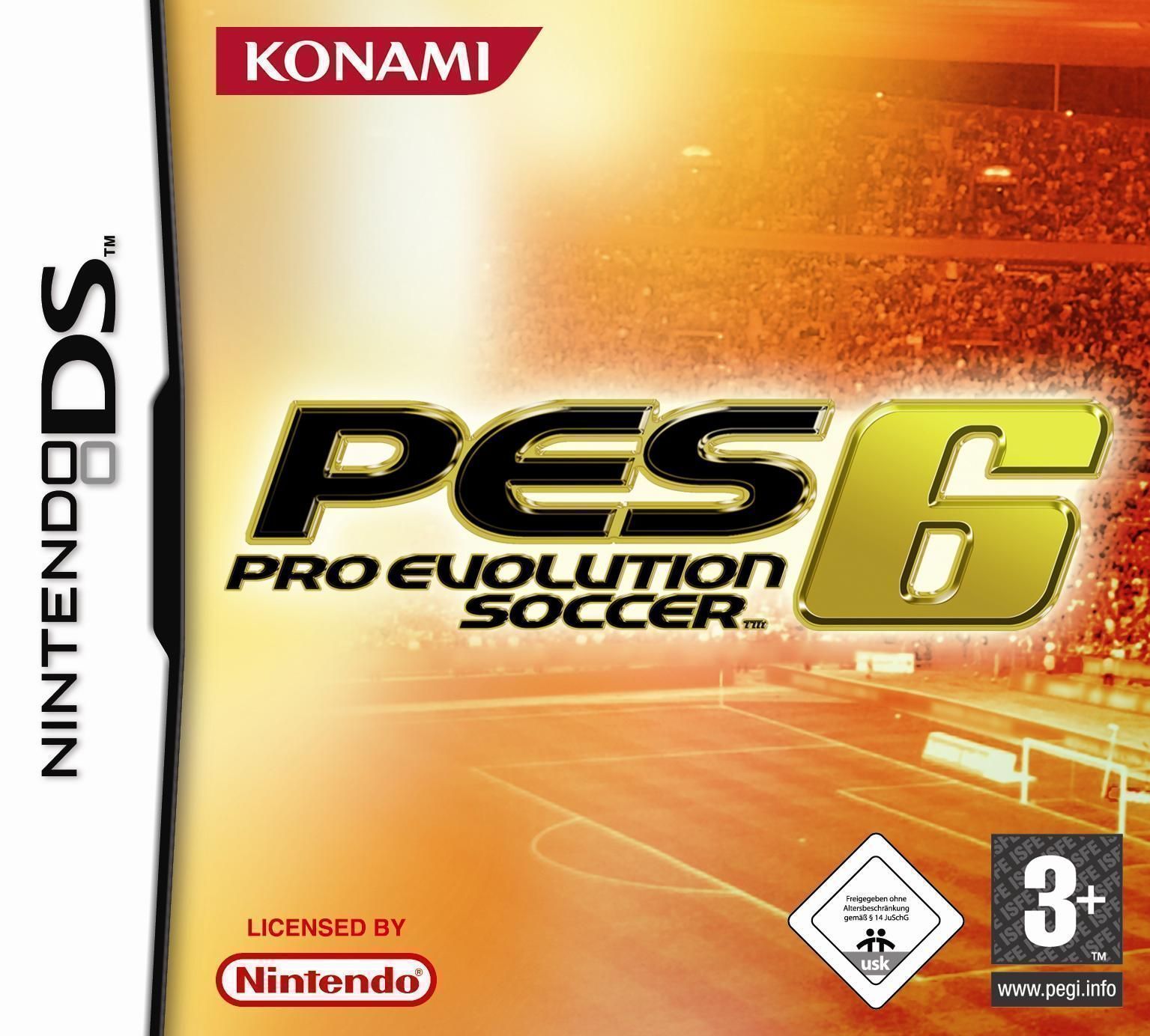 Pro Evolution Soccer 6 (Europe) Nintendo DS GAME ROM ISO