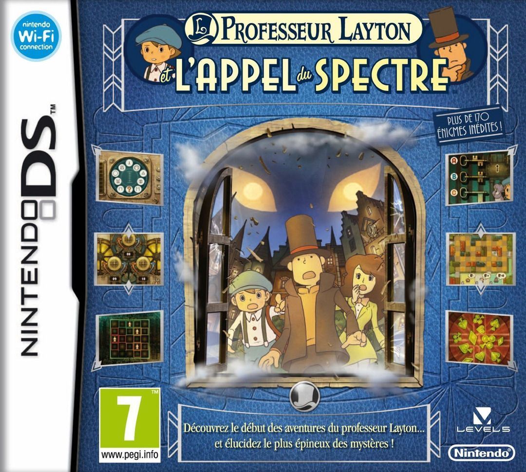 Professeur Layton Et L’Appel Du Spectre (France) Nintendo DS GAME ROM ISO