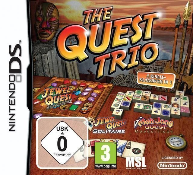 Quest Trio – Jewels, Cards And Tiles, The (Europe) Nintendo DS GAME ROM ISO