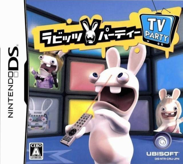 Rayman Raving Rabbids – TV Party (JP)(MHS) (USA) Nintendo DS GAME ROM ISO