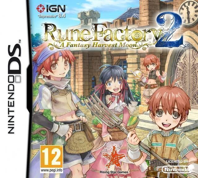 Rune Factory 2 – A Fantasy Harvest Moon (Europe) Nintendo DS GAME ROM ISO