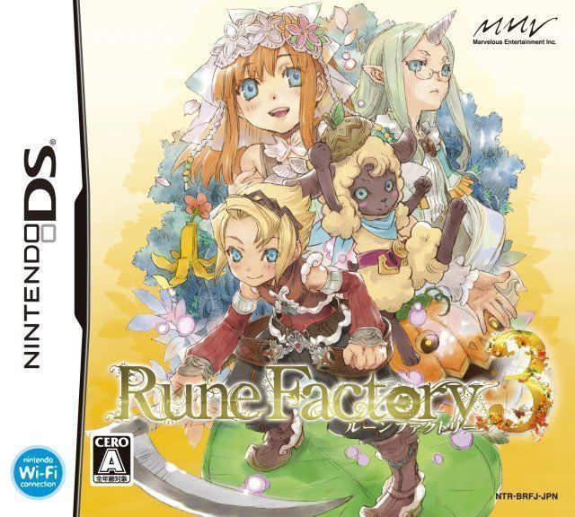 Rune Factory 3 (JP) (USA) Nintendo DS GAME ROM ISO