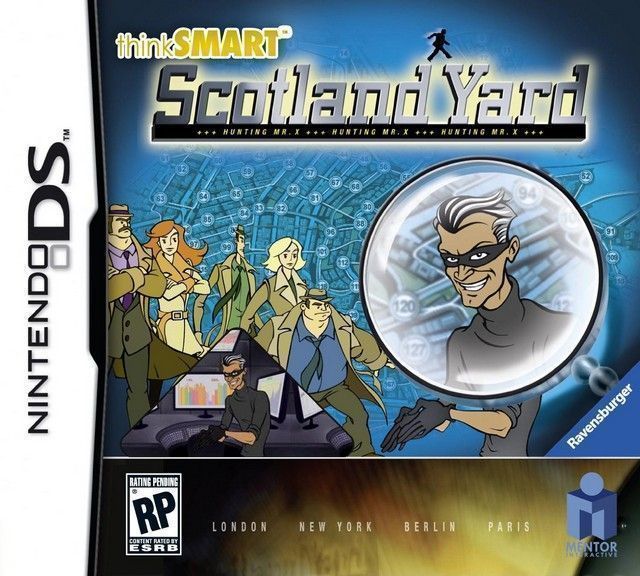 Scotland Yard – Hunting Mister X (GUARDiAN) (Europe) Nintendo DS GAME ROM ISO