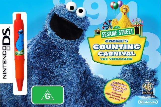 Sesame Street – Cookie’s Counting Carnival – The Videogame (A) (USA) Nintendo DS GAME ROM ISO