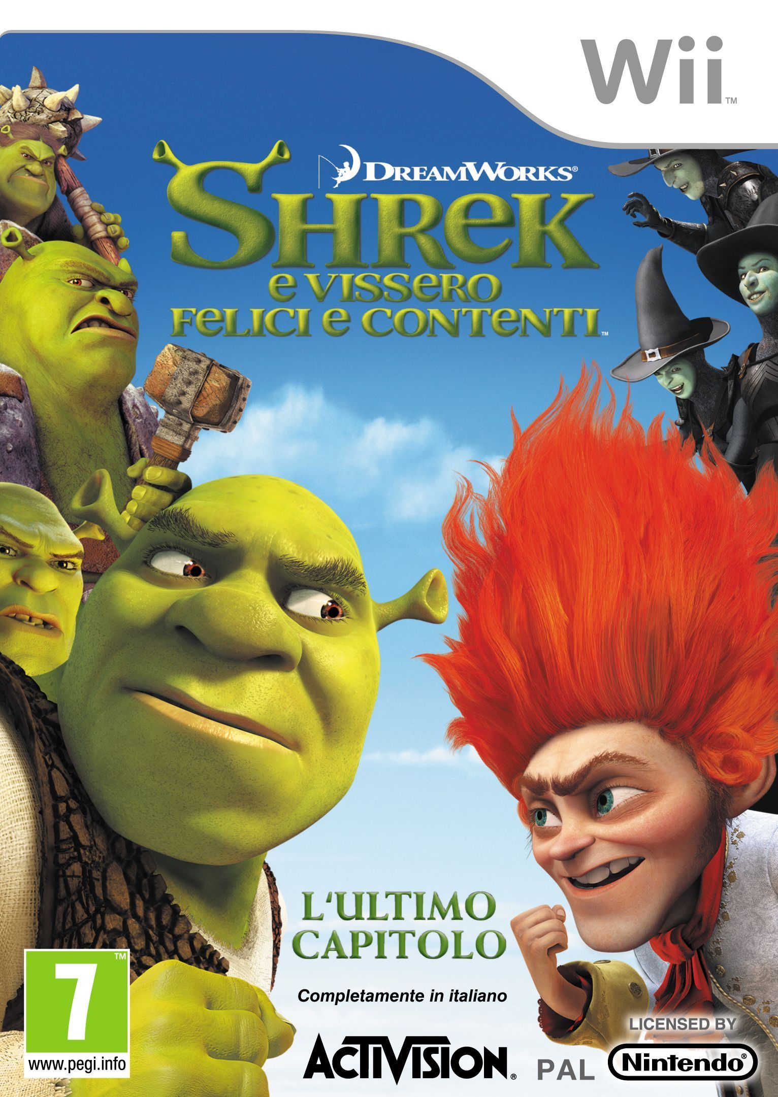 Shrek – E Vissero Felici E Contenti (Italy) Nintendo DS GAME ROM ISO