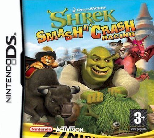 Shrek – Smash N’ Crash Racing (Supremacy) (Europe) Nintendo DS GAME ROM ISO