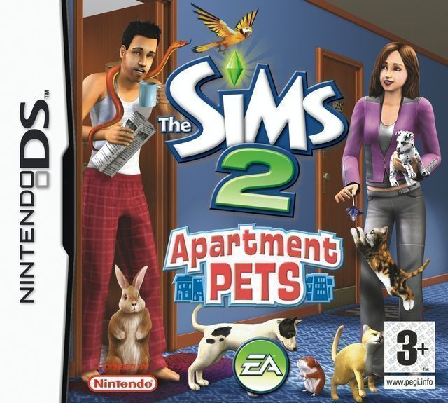 Sims 2 – Apartment Pets, The (DSRP) (Europe) Nintendo DS GAME ROM ISO