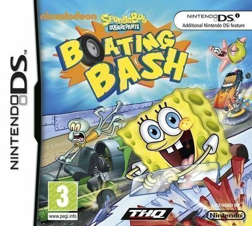 SpongeBob’s Boating Bash (Europe) Nintendo DS GAME ROM ISO