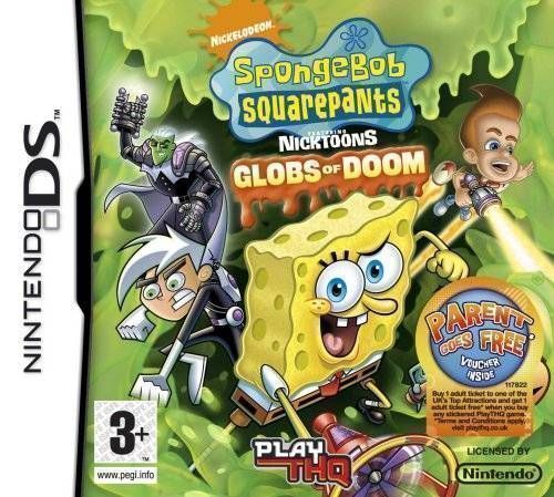 SpongeBob SquarePants Featuring Nicktoons – Globs Of Doom (KS)(NEREiD) (USA) Nintendo DS ROM ISO