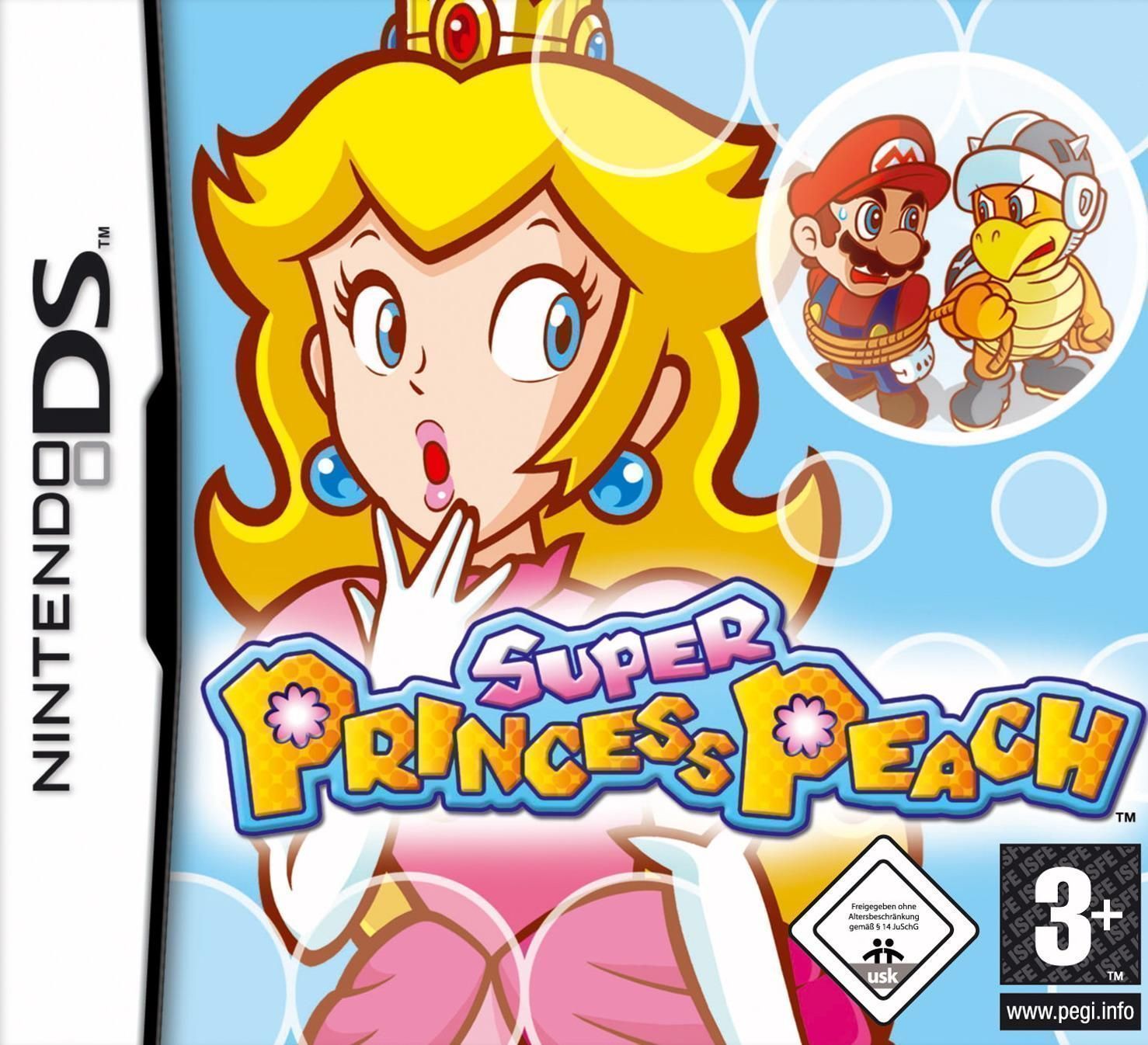 Super Princess Peach (Europe) Nintendo DS GAME ROM ISO