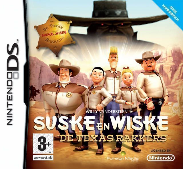 Suske En Wiske – De Texas Rakkers (EU)(DDumpers) (USA) Nintendo DS GAME ROM ISO