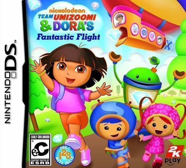 Team Umizoomi & Dora’s Fantastic Flight (USA) Nintendo DS GAME ROM ISO