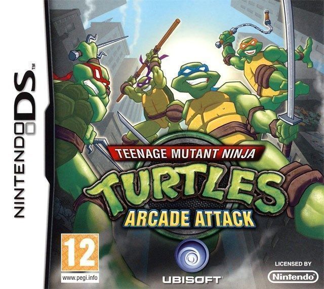 Teenage Mutant Ninja Turtles – Arcade Attack (EU)(BAHAMUT) (USA) Nintendo DS GAME ROM ISO