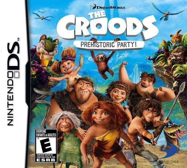 The Croods – Prehistoric Party! (USA) Nintendo DS GAME ROM ISO