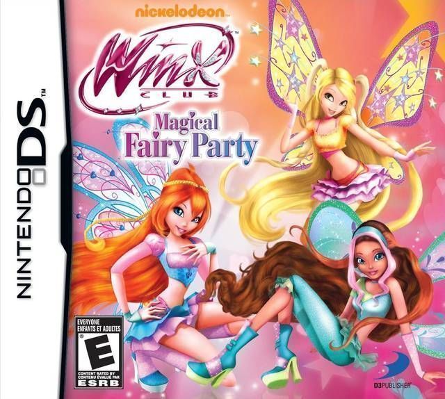 Winx Club Magical Fairy Party (USA) Nintendo DS GAME ROM ISO