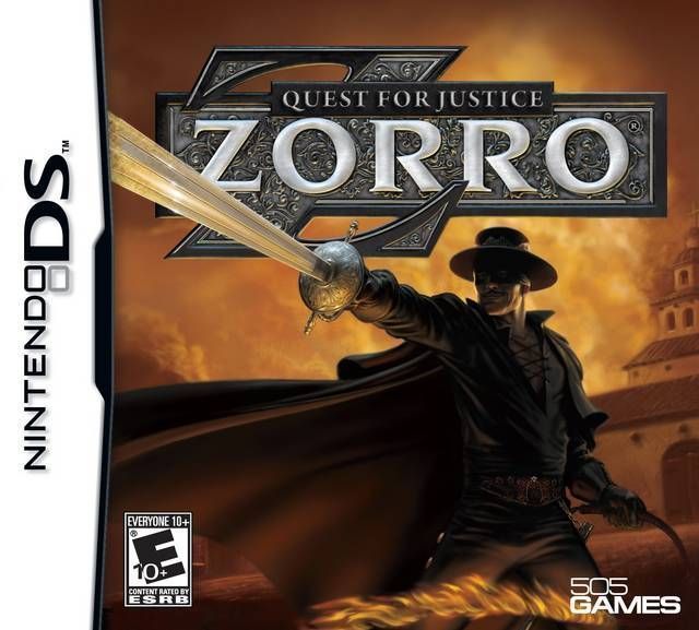 Zorro – Quest For Justice (USA) Nintendo DS GAME ROM ISO