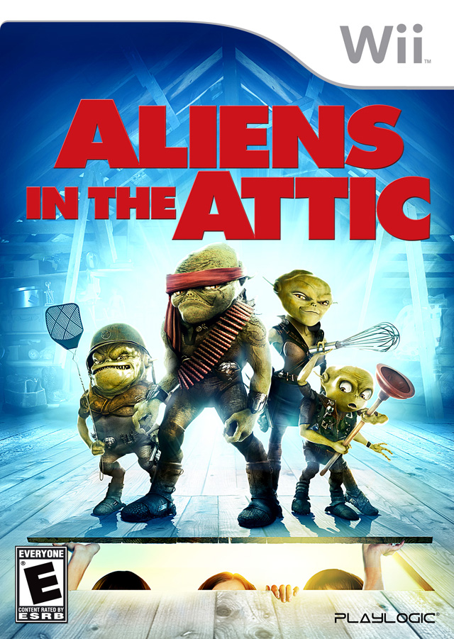 Aliens In The Attic (USA) Nintendo Wii GAME ROM ISO