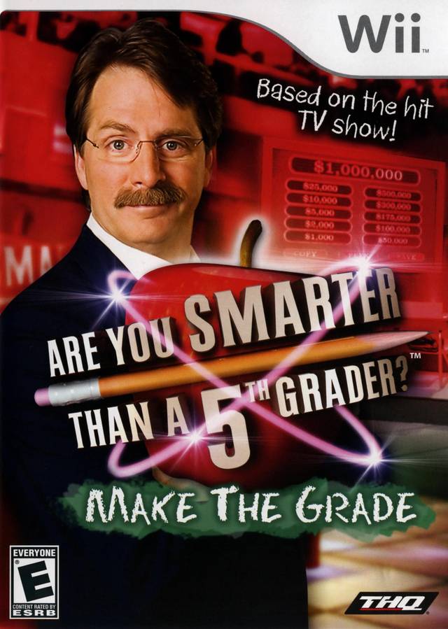 Are You Smarter Than A 5th Grader- Make The Grade (USA) Nintendo Wii GAME ROM ISO