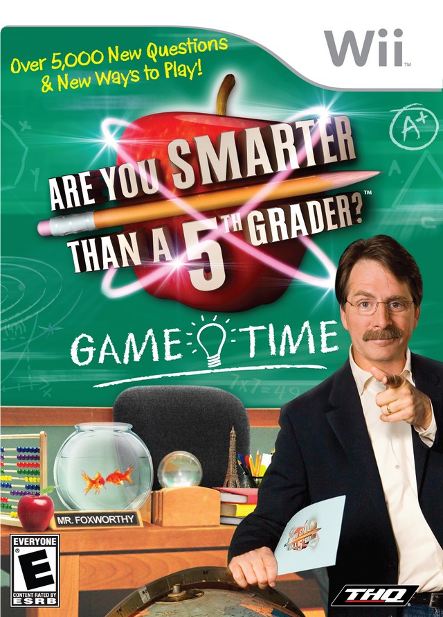 Are You Smarter Than A 5th Grader (USA) Nintendo Wii GAME ROM ISO