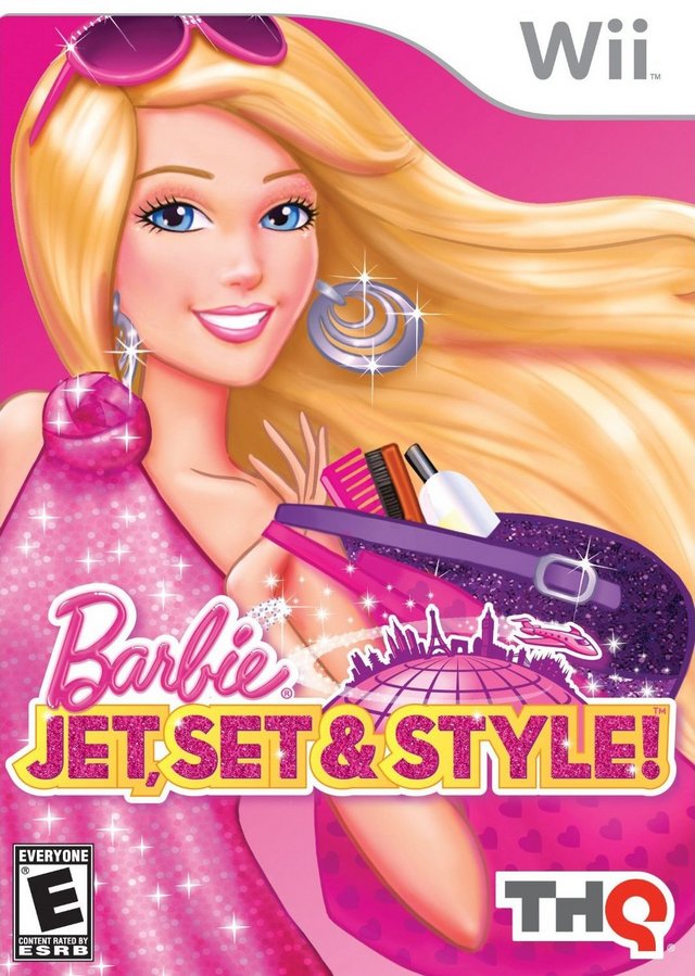 Barbie Jet, Set And Style (USA) Nintendo Wii GAME ROM ISO