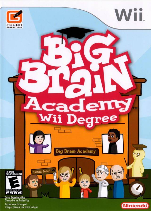 Big Brain Academy- Wii Degree (USA) Nintendo Wii GAME ROM ISO