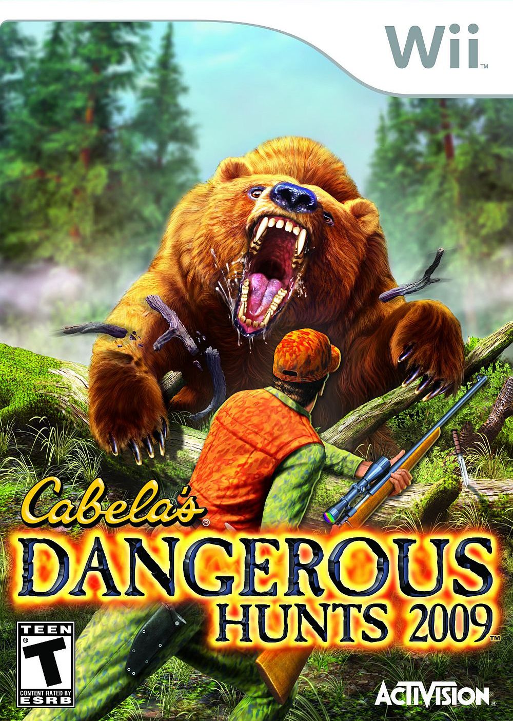 Cabela’s Dangerous Hunts 2009 (USA) Nintendo Wii GAME ROM ISO