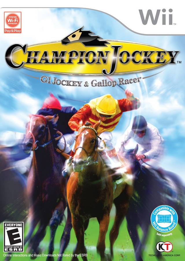 Champion Jockey – G1 Jockey & Gallop Racer (USA) Nintendo Wii GAME ROM ISO