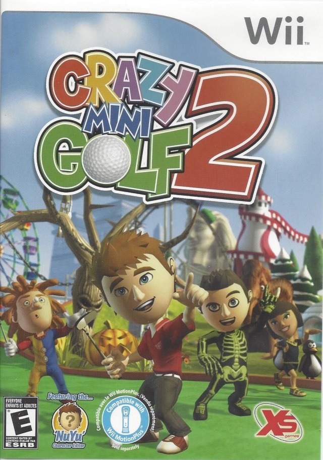 Crazy Mini Golf 2 (USA) Nintendo Wii GAME ROM ISO