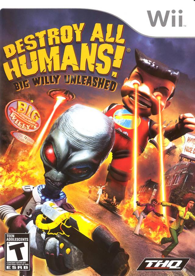 Destroy All Humans- Big Willy Unleashed (USA) Nintendo Wii GAME ROM ISO