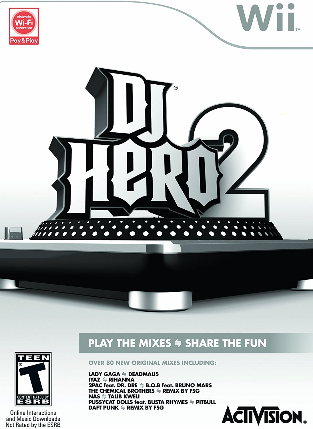 DJ Hero 2 (USA) Nintendo Wii GAME ROM ISO