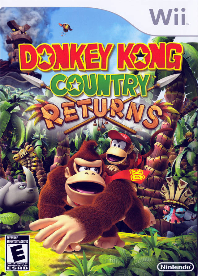 Donkey Kong Country Returns (USA) Nintendo Wii GAME ROM ISO