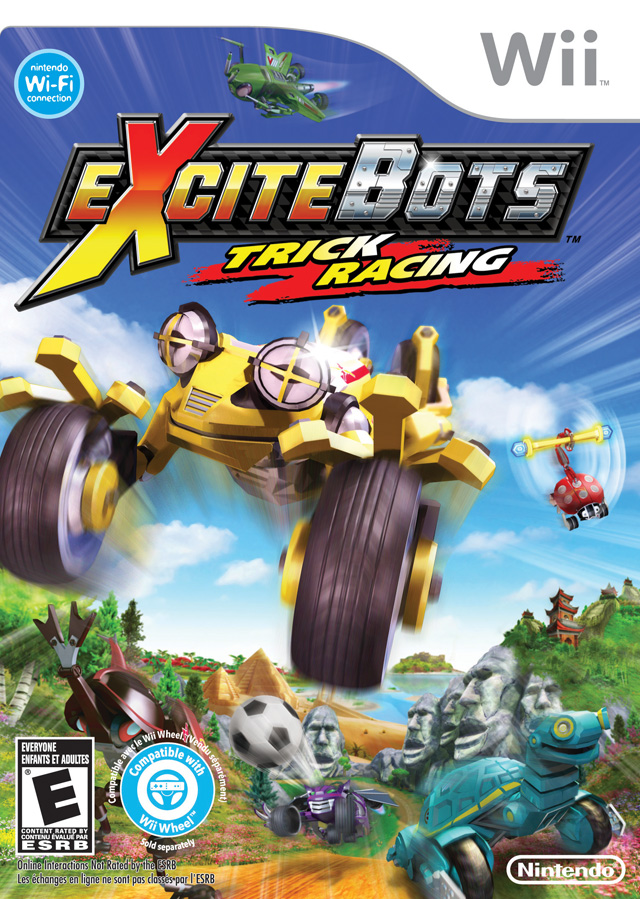 ExciteBots- Trick Racing (USA) Nintendo Wii GAME ROM ISO