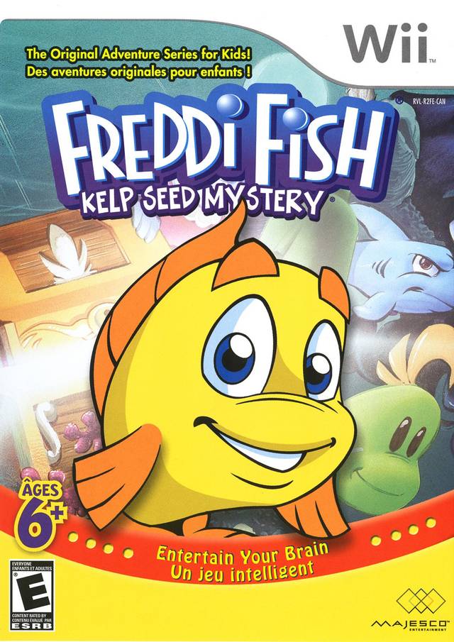 Freddi Fish- Kelp Seed Mystery (USA) Nintendo Wii GAME ROM ISO