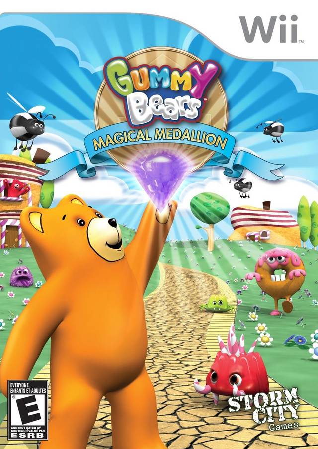 Gummy Bears Magical Medalion (USA) Nintendo Wii GAME ROM ISO