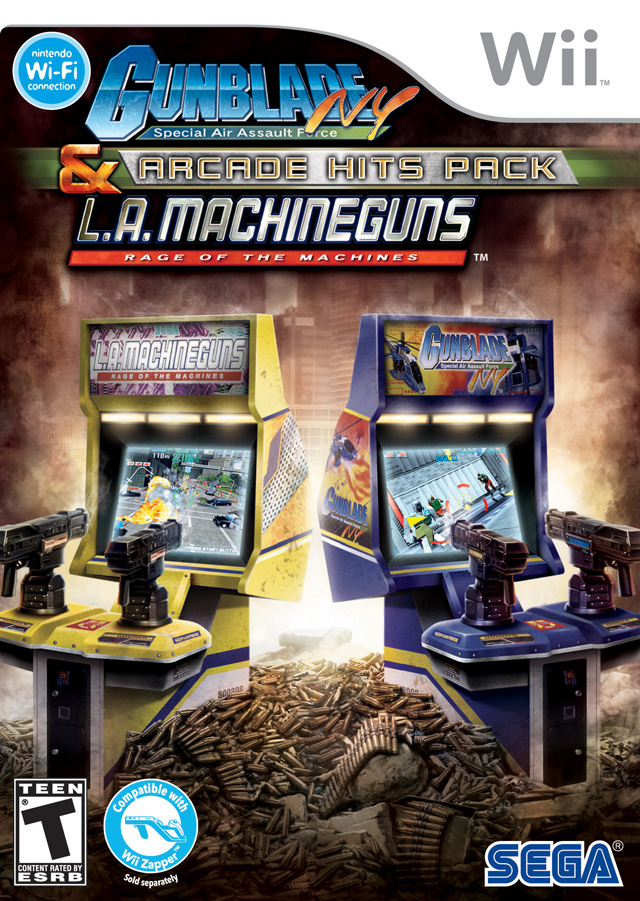 Gunblade NY & LA Machineguns – Arcade Hits Pack (USA) Nintendo Wii GAME ROM ISO