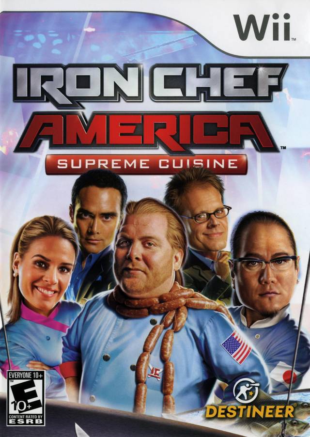 Iron Chef America- Supreme Cuisine (USA) Nintendo Wii GAME ROM ISO