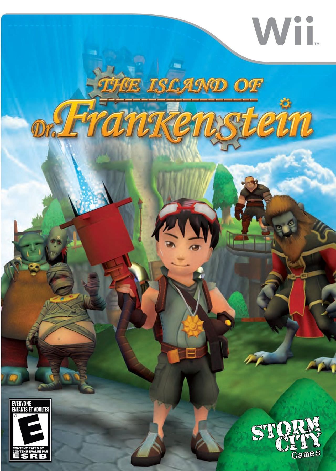 The Island Of Dr. Frankenstein (USA) Nintendo Wii GAME ROM ISO