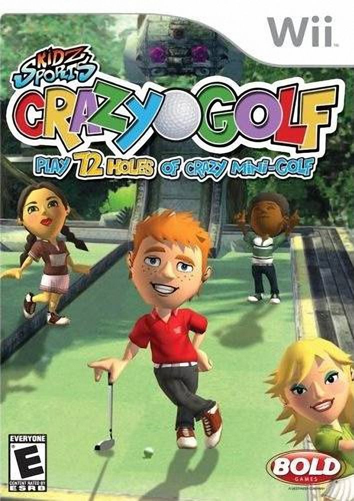 Kidz Sports- Crazy Golf (USA) Nintendo Wii GAME ROM ISO