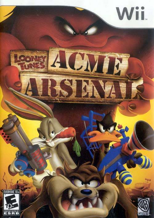 Looney Tunes Acme Arsenal (USA) Nintendo Wii GAME ROM ISO