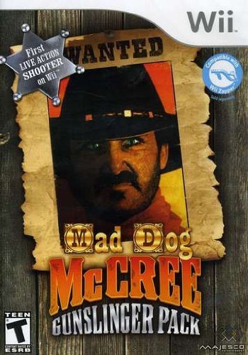 Mad Dog McCree Gunslinger Pack (USA) Nintendo Wii GAME ROM ISO