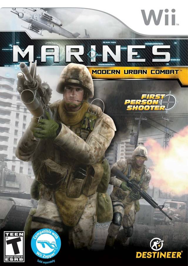 Marines- Modern Urban Combat (USA) Nintendo Wii GAME ROM ISO